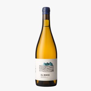 Botella de vino blanco El Ruco 2023 de Viña Riñihue